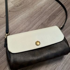 Lightly used reversible Coach purse